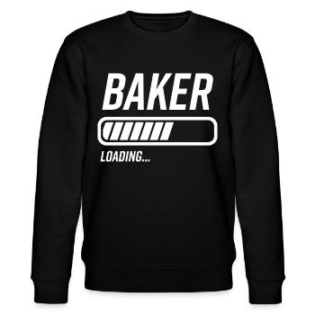 Barre de chargement Baker - Sweat bio CHANGER Stanley/Stella Unisexe - noir - Devant - Nik (191cm) & Marisol (170cm)