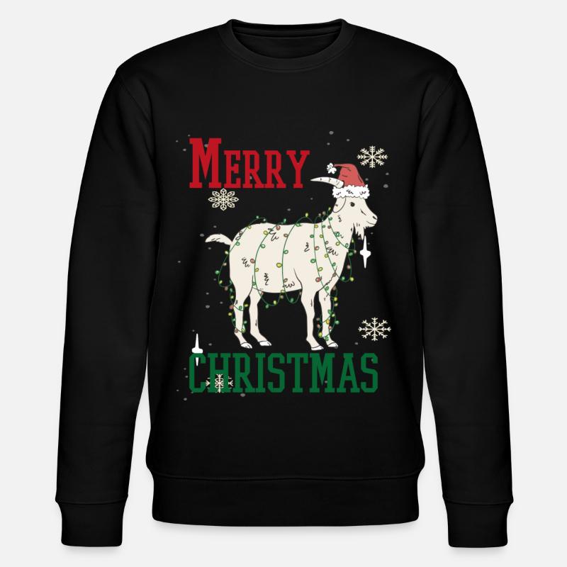 Vacances de Noël Famille - Sweat bio CHANGER Stanley/Stella Unisexe - noir