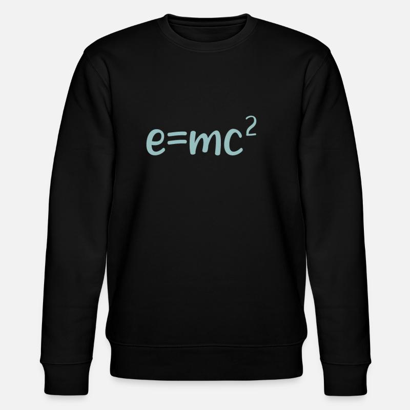e mc - Stanley/Stella Unisex Bio-Sweatshirt CHANGER  - Schwarz