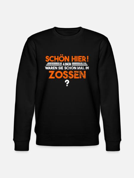 Zossen - Stanley/Stella Unisex Bio-Sweatshirt CHANGER  - Schwarz