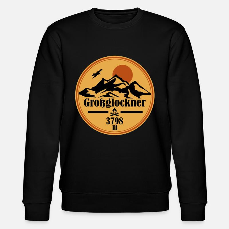 Grossglockner - Sweat bio CHANGER Stanley/Stella Unisexe - noir