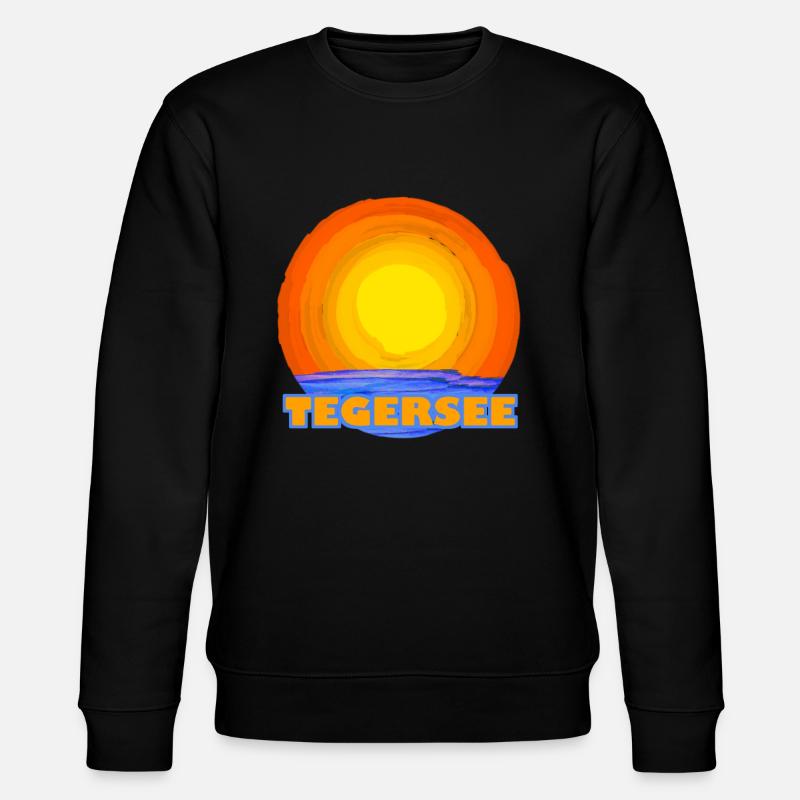Tegernsee - Stanley/Stella Unisex Bio-Sweatshirt CHANGER  - Schwarz