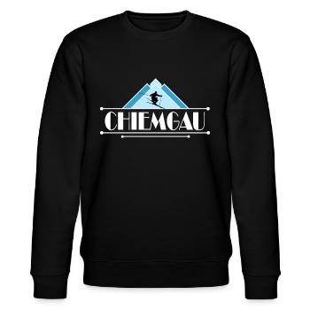Chiemgau - Stanley/Stella Unisex Bio-Sweatshirt CHANGER  - Schwarz - Vorne - Nik (191cm) & Marisol (170cm)