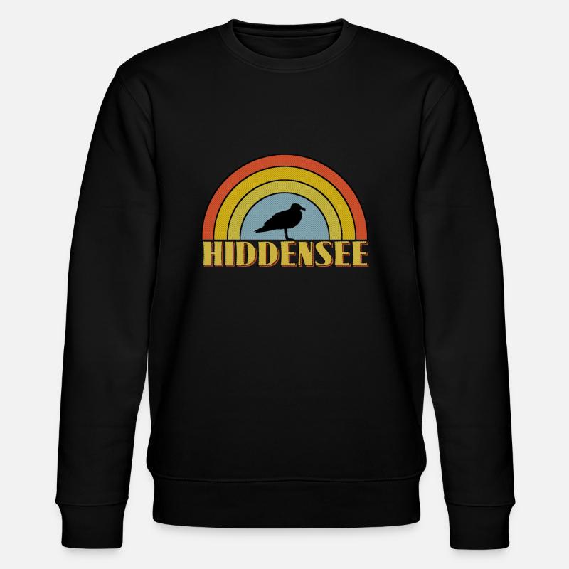 Hiddensee - Stanley/Stella Unisex Bio-Sweatshirt CHANGER  - Schwarz