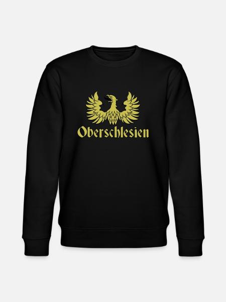 Oberschlesien - Stanley/Stella Unisex Bio-Sweatshirt CHANGER  - Schwarz