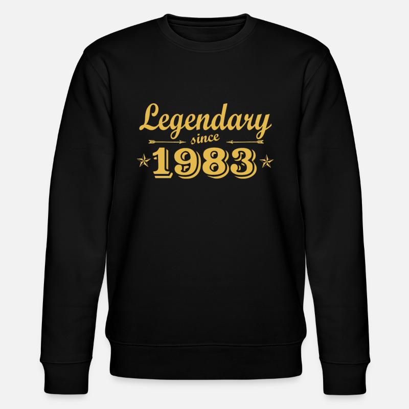 Anniversaire 1983 - Sweat bio CHANGER Stanley/Stella Unisexe - noir