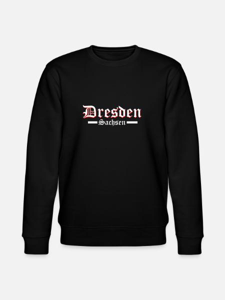 Dresden Sachsen - Stanley/Stella Unisex Bio-Sweatshirt CHANGER - Schwarz