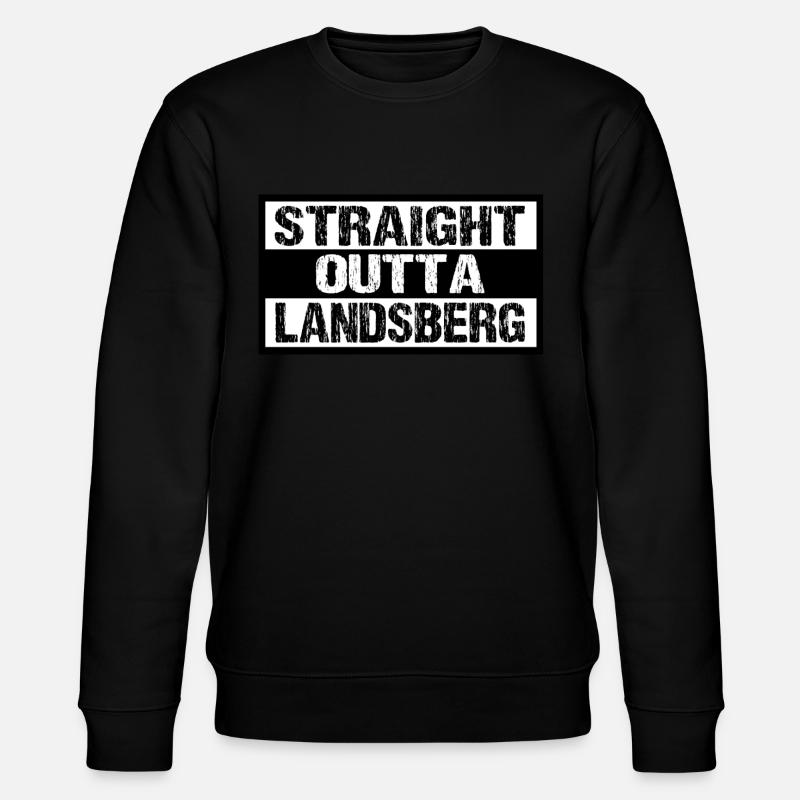 Landsberg - Stanley/Stella Unisex Bio-Sweatshirt CHANGER  - Schwarz