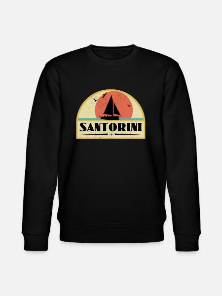 Santorini - Stanley/Stella Unisex Bio-Sweatshirt CHANGER - Schwarz