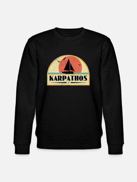 Karpathos - Stanley/Stella Unisex Bio-Sweatshirt CHANGER - Schwarz