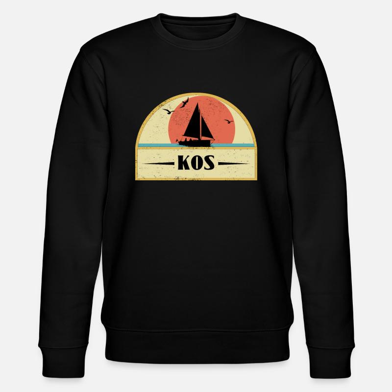 Kos - Stanley/Stella Unisex Bio-Sweatshirt CHANGER  - Schwarz