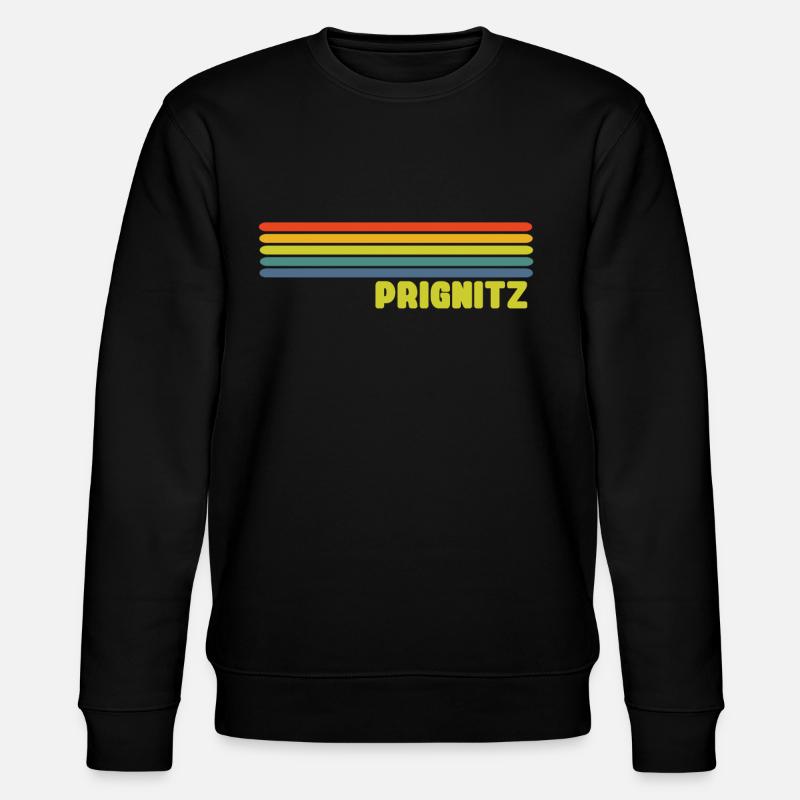 Prignitz - Stanley/Stella Unisex Bio-Sweatshirt CHANGER  - Schwarz