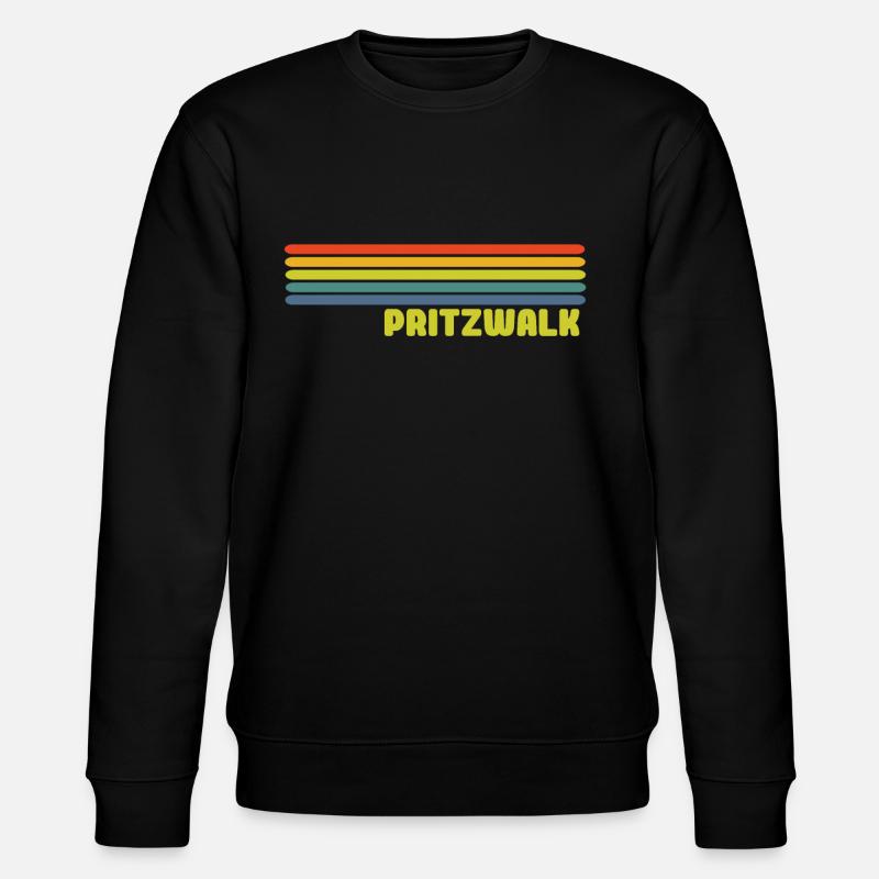 Pritzwalk - Stanley/Stella Unisex Bio-Sweatshirt CHANGER  - Schwarz