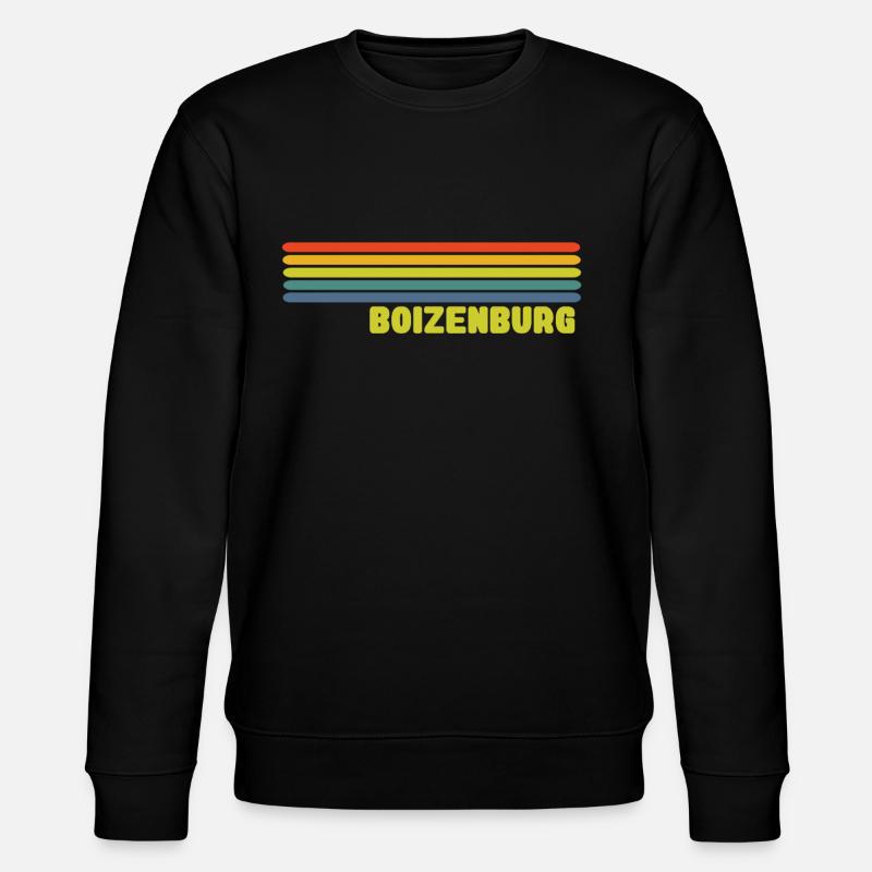 Boizenburg - Stanley/Stella Unisex Bio-Sweatshirt CHANGER  - Schwarz