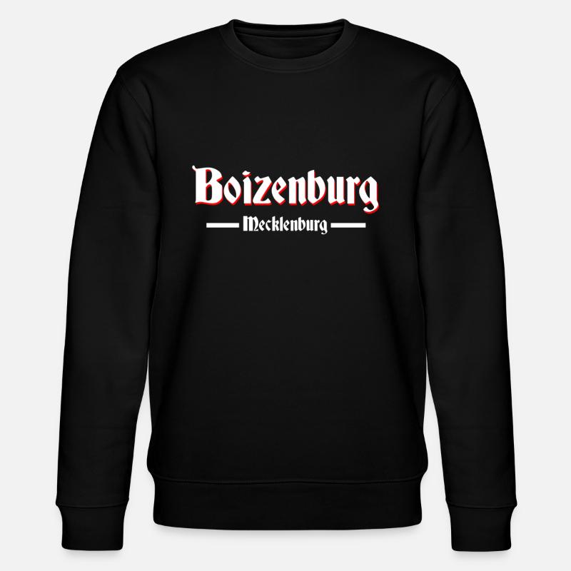 Boizenburg - Stanley/Stella Unisex Bio-Sweatshirt CHANGER - Schwarz