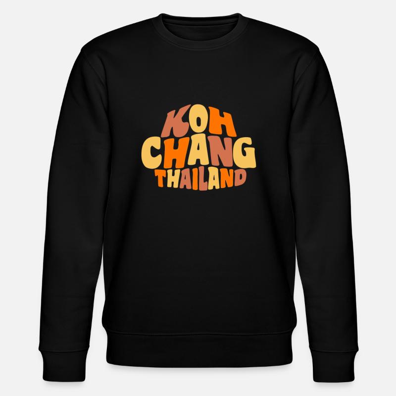 Koh chang 02 - Stanley/Stella Unisex Bio-Sweatshirt CHANGER  - Schwarz