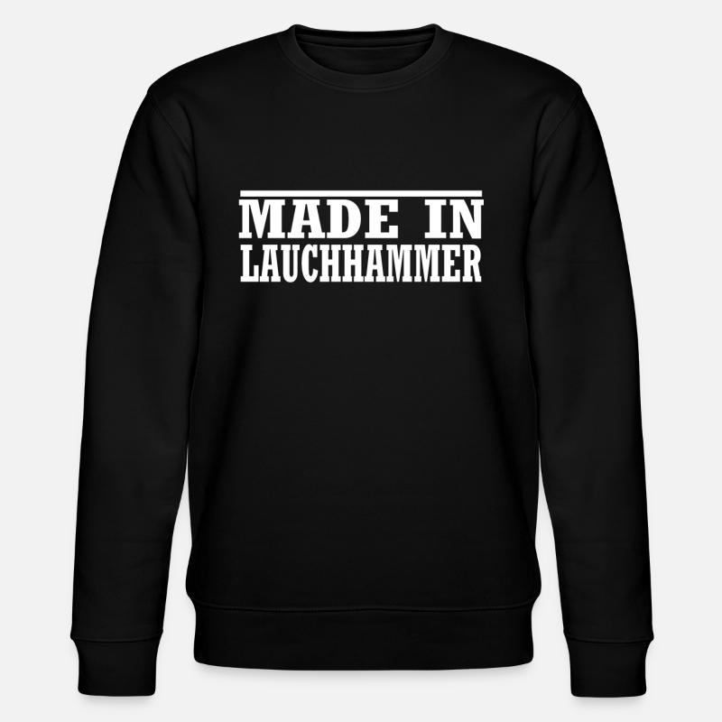 Lauchhammer - Stanley/Stella Unisex Bio-Sweatshirt CHANGER - Schwarz