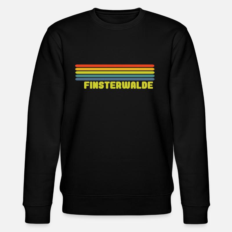 Finsterwalde bunt - Stanley/Stella Unisex Bio-Sweatshirt CHANGER  - Schwarz