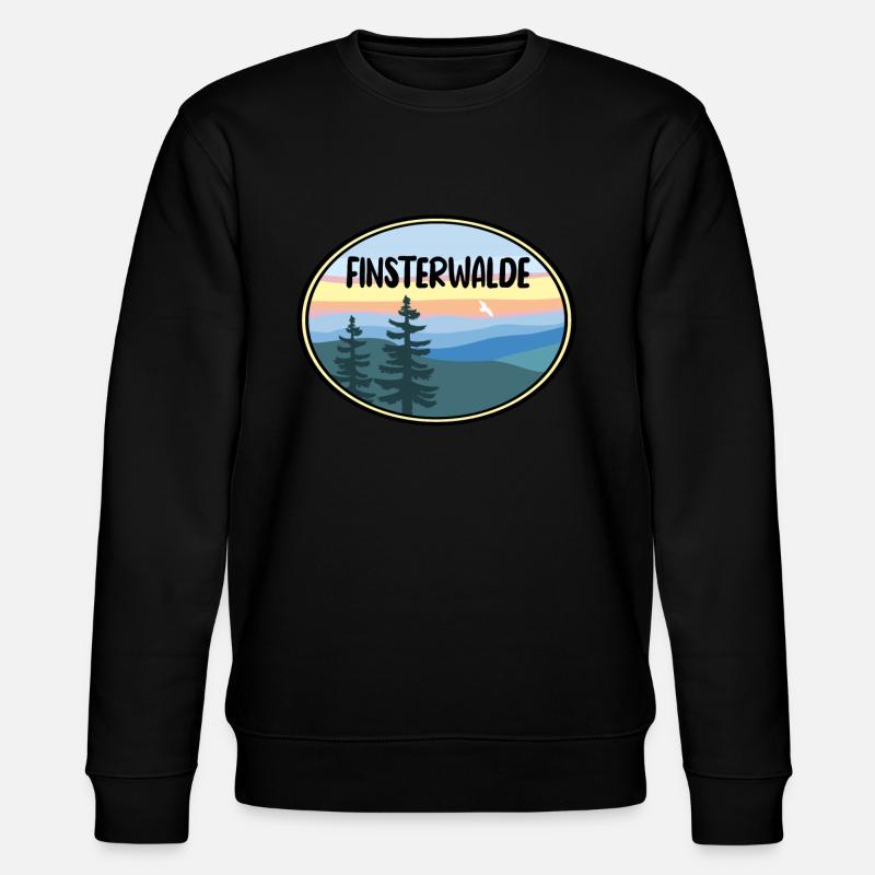 Finsterwalde - Stanley/Stella Unisex Bio-Sweatshirt CHANGER - Schwarz