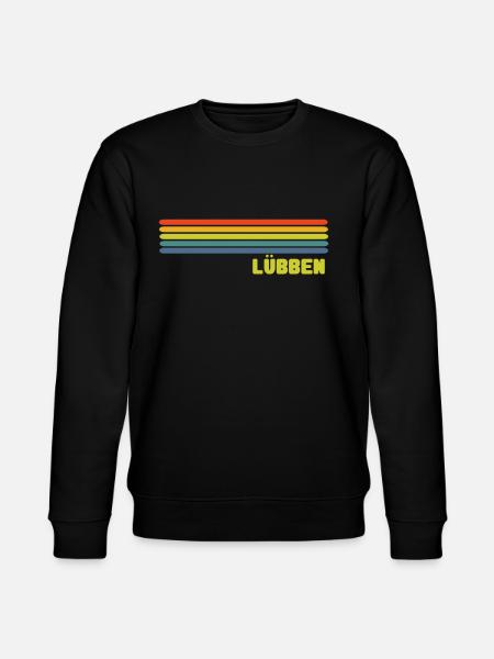 Lübben Regenbogen - Stanley/Stella Unisex Bio-Sweatshirt CHANGER - Schwarz