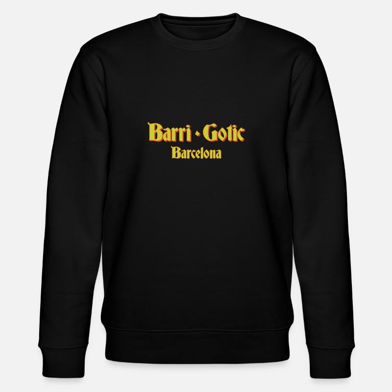Barri Gotic Barcelone - Sweat bio CHANGER Stanley/Stella Unisexe - noir