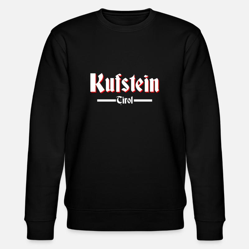 Kufstein - Stanley/Stella Unisex Bio-Sweatshirt CHANGER  - Schwarz