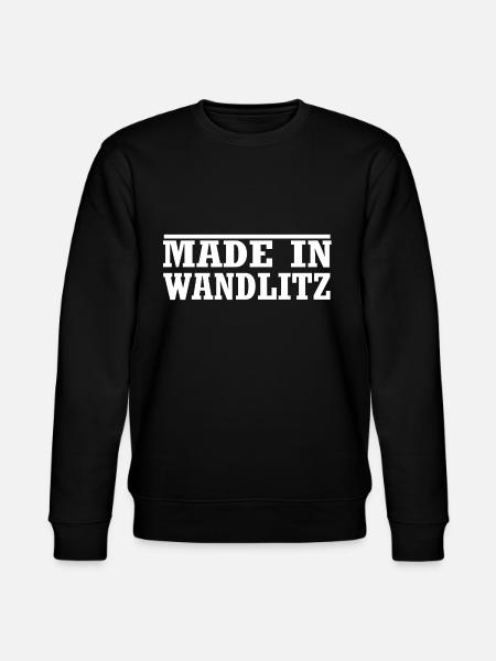 Wandlitz - Stanley/Stella Unisex Bio-Sweatshirt CHANGER  - Schwarz