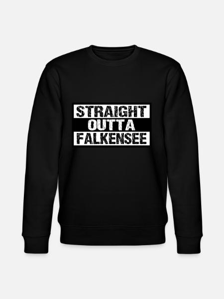 Falkensee - Stanley/Stella Unisex Bio-Sweatshirt CHANGER  - Schwarz