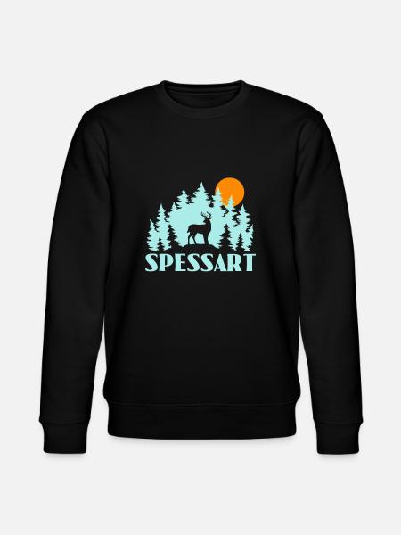 Spessart - Stanley/Stella Unisex Bio-Sweatshirt CHANGER - Schwarz
