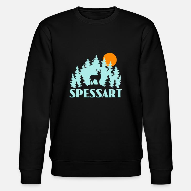 Spessart - Stanley/Stella Unisex Bio-Sweatshirt CHANGER  - Schwarz