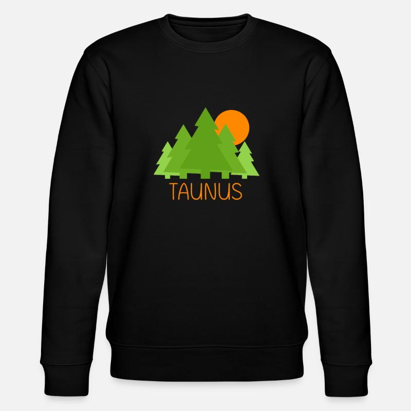 Taunus - Stanley/Stella Unisex Bio-Sweatshirt CHANGER  - Schwarz