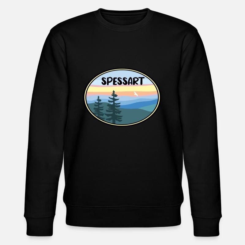 Spessart - Stanley/Stella Unisex Bio-Sweatshirt CHANGER  - Schwarz
