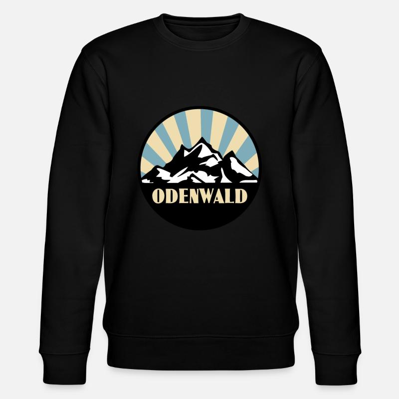 Odenwald - Stanley/Stella Unisex Bio-Sweatshirt CHANGER  - Schwarz