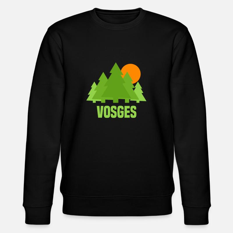Vosges - Stanley/Stella Unisex Bio-Sweatshirt CHANGER  - Schwarz