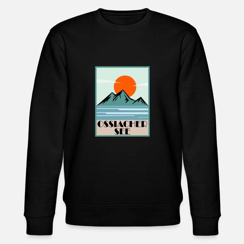 Ossiacher See - Stanley/Stella Unisex Bio-Sweatshirt CHANGER  - Schwarz