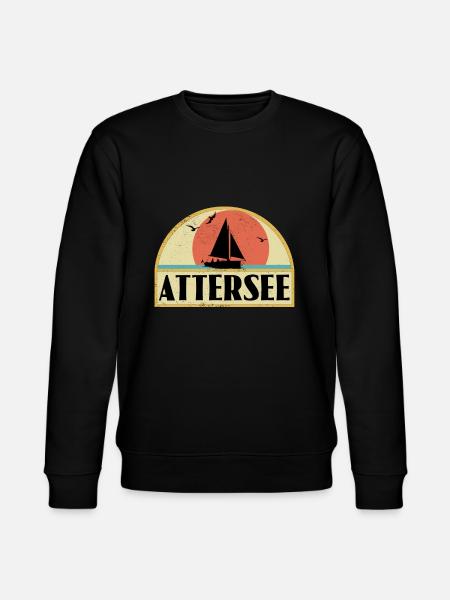 Attersee - Stanley/Stella Unisex Bio-Sweatshirt CHANGER - Schwarz