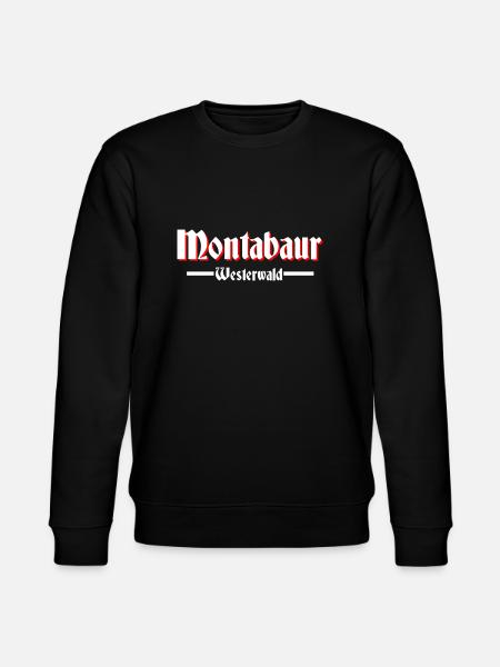 Montabaur - Stanley/Stella Unisex Bio-Sweatshirt CHANGER - Schwarz