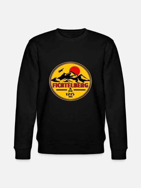 Fichtelberg - Stanley/Stella Unisex Bio-Sweatshirt CHANGER  - Schwarz