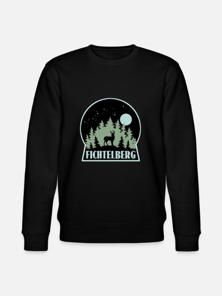 Fichtelberg - Stanley/Stella Unisex Bio-Sweatshirt CHANGER  - Schwarz