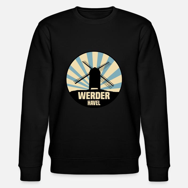 Werder Havel - Stanley/Stella Unisex Bio-Sweatshirt CHANGER  - Schwarz