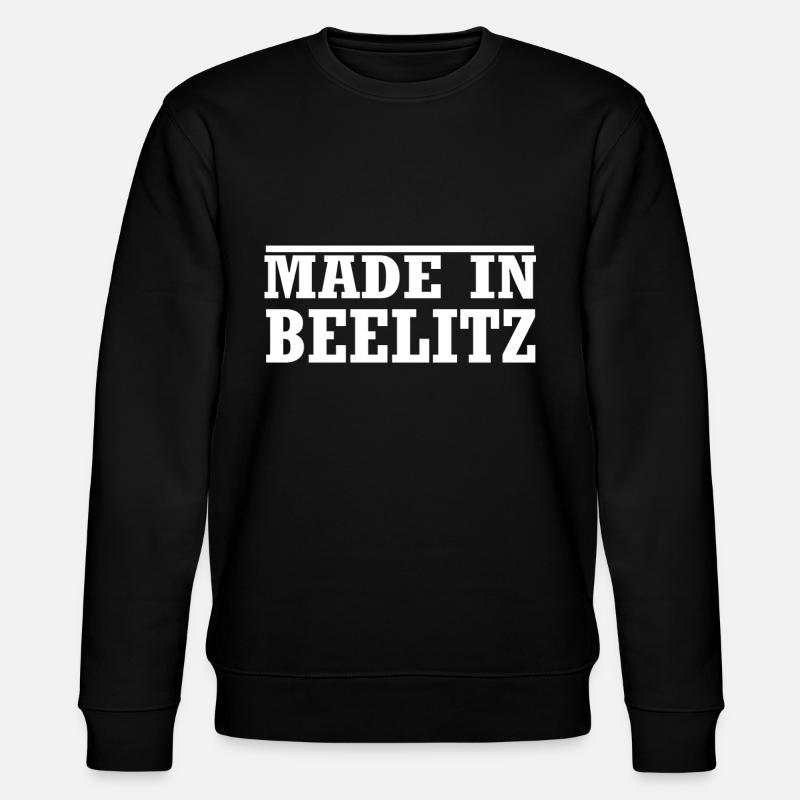 Beelitz - Stanley/Stella Unisex Bio-Sweatshirt CHANGER  - Schwarz