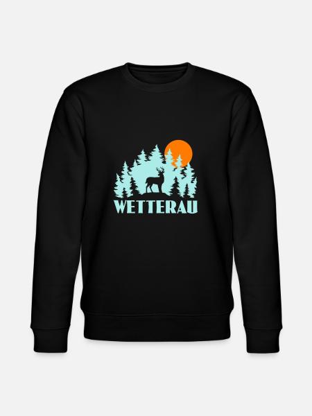 Wetterau - Stanley/Stella Unisex Bio-Sweatshirt CHANGER - Schwarz