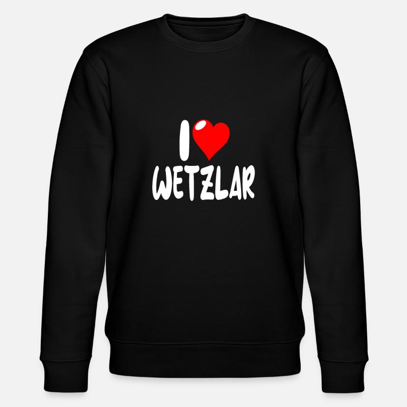 Wetzlar - Stanley/Stella Unisex Bio-Sweatshirt CHANGER  - Schwarz