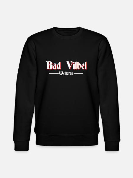 Bad Vilbel - Stanley/Stella Unisex Bio-Sweatshirt CHANGER  - Schwarz