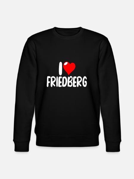 Friedberg in Hessen - Stanley/Stella Unisex Bio-Sweatshirt CHANGER  - Schwarz