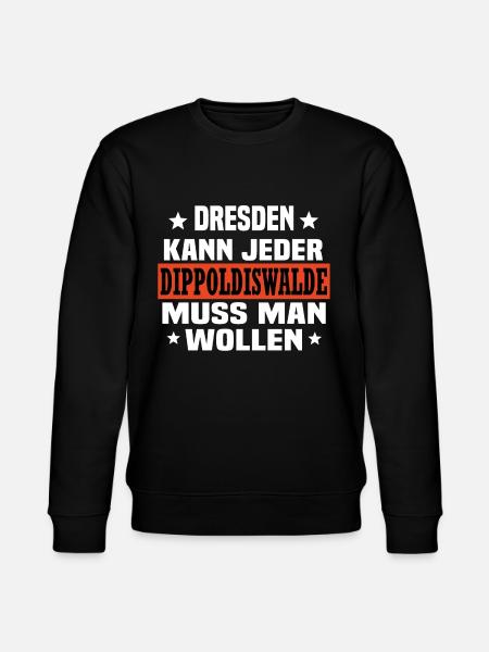 Dippoldiswalde - Stanley/Stella Unisex Bio-Sweatshirt CHANGER - Schwarz