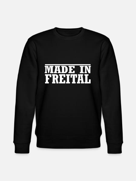 Freital - Stanley/Stella Unisex Bio-Sweatshirt CHANGER - Schwarz