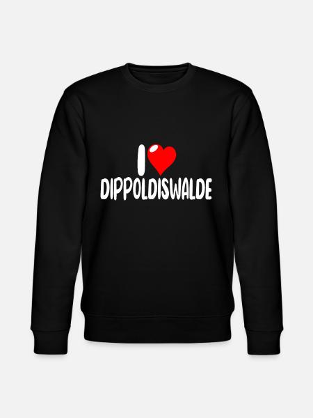 Dippoldiswalde - Stanley/Stella Unisex Bio-Sweatshirt CHANGER  - Schwarz