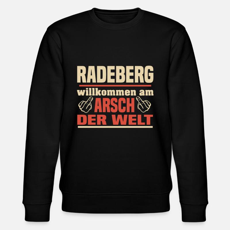 Radeberg - Stanley/Stella Unisex Bio-Sweatshirt CHANGER  - Schwarz