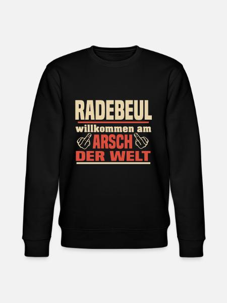 Radebeul - Stanley/Stella Unisex Bio-Sweatshirt CHANGER  - Schwarz
